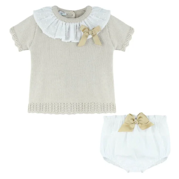Conjunto Jersey Cuello y Braguita Plumeti6